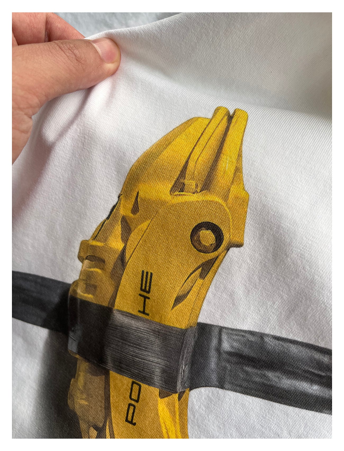 Porsche Brake Caliper T-Shirt Maurizio Cattelan Comedian