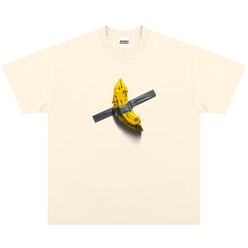 Porsche Brake Caliper T-Shirt Maurizio Cattelan Comedian